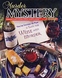 A Taste for Wine and Murder murder mystery game