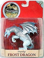 Dragonology Frost Dragon figure