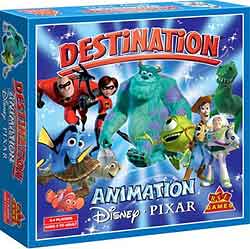 Destination Animation Disney Pixar board game